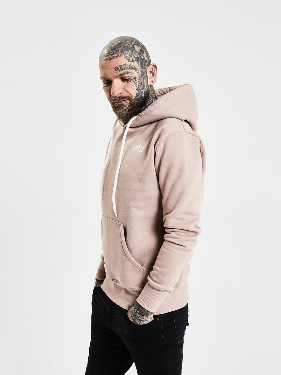 Różowa bluza męska z kapturem Pink Salt